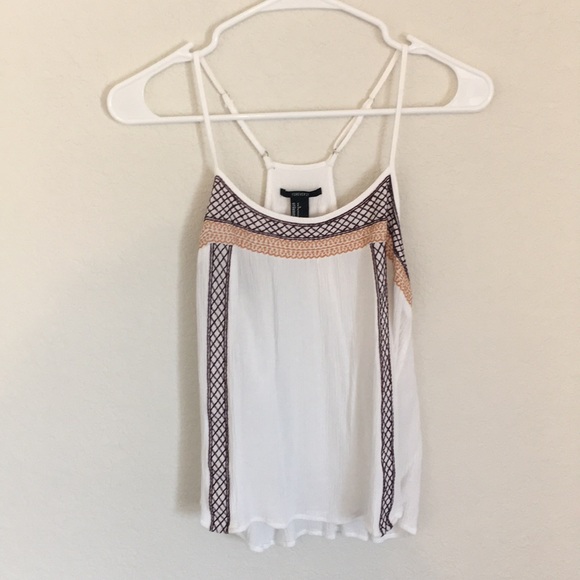 Forever 21 Tops - 5 FOR $25! Cute Bohemian Top with Embroidery